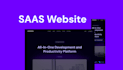 develop software, saas ai clone software saas website design and web application