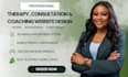 do therapy website consulting website counselling website coaching website