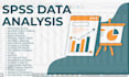 do spss data entry, coding, data cleaning, and statistical analysis