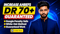 increase ahrefs DR 70 using SEO backlinks