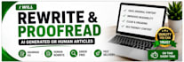 rewrite and proofread ai generated articles