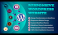 design and develop a professional wordpress website and blog