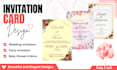 create unique invitation, party and wedding cards