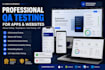 professional QA testing app,website for bugs and usability