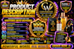 write SEO product description, product copy for amazon, shopify, ecommerce store
