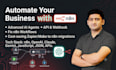build advanced n8n ai agents and custom workflow automations