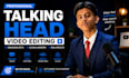 edit talking head videos professionally