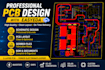 design a professional pcb and schematic in easyeda