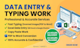 do fast typing work and data entry