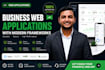 create business web applications with modern frameworks