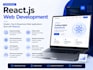 develop a responsive react js web application