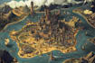 create a high quality detailed fantasy map
