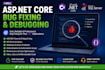 do bug fixing and debugging