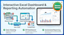 build an interactive excel dashboard and automate reports