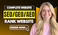 provide technical SEO google index website optimization