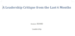 write quality academic papers in business and leadership