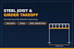do accurate steel joists and girder takeoff