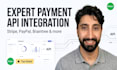 do payment API integration as an expert API developer