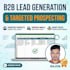 b2b lead generation web research and data entry