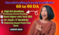 publish premium tech guest posts on high da websites