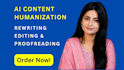 edit, proofread, rewrite and humanize ai content