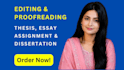 edit and proofread your thesis, dissertation and research paper