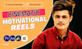 edit cinematic motivational reels with motion graphics