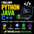 code python java cpp projects, web apps, databases, automation bots and scripts