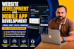 do website development and mobile app development