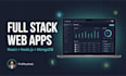 build a full stack web app using react, node js, express, and mongodb