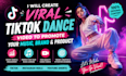create trending tiktok dance content to increase your views