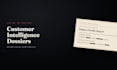 create an ai powered customer intelligence research dossier