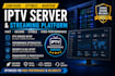 configure, optimize, and maintain your iptv server and streaming platform