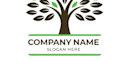 design innovative sophisticated logo with a globe and tree