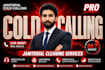 janitorial cold calling, cold calling, janitorial cleaning services, cold caller