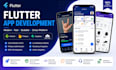 develop a full stack flutter based mobile application