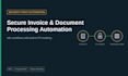 securely automate your invoice and document processing