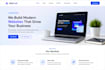 create a responsive HTML CSS landing page