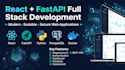 create a modern full stack web app using react and python