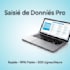 saisie de données pro 200lignes par heur