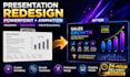 redesign and animate powerpoint presentations and google slides