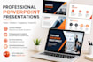 create professional powerpoint presentation and PPT slides