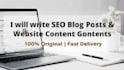 write engaging paragraphs and blog content
