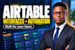 build airtable interfaces, crm databases, automations and softr portals