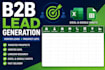 professional b2b lead generation and prospect list building