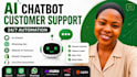 build ai customer support chatbot, chatgpt,  website ai assistant