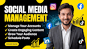 social media accounts professionally