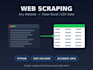 scrape data from any website into clean excel or csv