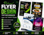 creative flyer and poster design service