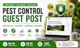 write and publish a pest control guest article